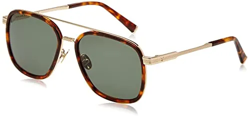 Police Unisex SPLC49 Sunglasses, Brown, 58