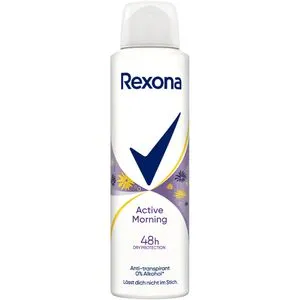 Rexona Antitranspirant Active Morning, 48h Schutz, für Damen, ohne Ethylalkohol, Spray, 150 ml
