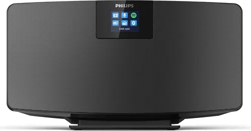 Philips M2805 10 Internetradio - DABPlus, WiFi, Bluetooth, Spotify Connect, klarer Stereosound und platzsparendes Design für Musikliebhaber