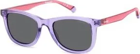 POLAROID Kinder PLD 8060/S 789 LILAC 46/18/130 JUNIOR Sonnenbrillen