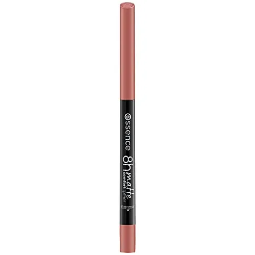 Essence 8H Matte Comfort Lipliner 04 Rosy Nude 0,3 g - Der Essence 8H Matte Comfort Lipliner sorgt für präzise Lippenkonturen und ein intensives Farbergebnis. Mit wasserfestem Finish und langanhaltender Formel für bis zu 8 Stunden Halt – ideal für ein perfektes Lippen-Make-up!