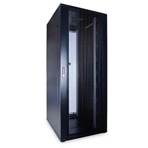 DSIT 42 HE 19" Serverschrank - Perforierte Fronttür für optimale Belüftung - 19" Server-Gehäuse & Server-Racks mit perforierter Fronttür für beste Luftzirkulation und effiziente Kühlung, ideal für Serverräume.