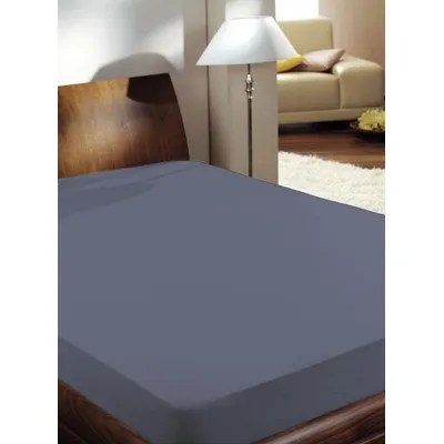 Primera Spannbettlaken Mako Satin 100% Baumwolle Grafit 180 x 200 cm - Hochwertiges Spannbettlaken aus 100% Mako Satin Baumwolle, geeignet für Matratzen bis 22 cm Höhe. Mit Rundumgummi für perfekten Sitz und pflegeleicht bei 60 Grad. Ideal für einen komfortablen Schlaf.