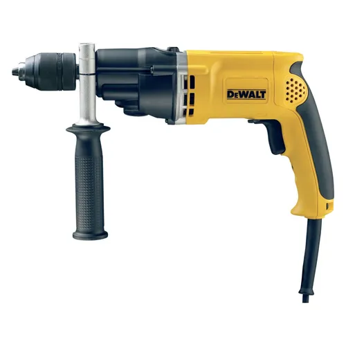DEWALT 770 Watt Bohrmaschine D21441-QS - Bohrmaschine für präzises Arbeiten, mit 2-Gang-Getriebe und hochwertigem 13 mm Vollmetall-Schnellspannfutter, ideal für Profis und Heimwerker.