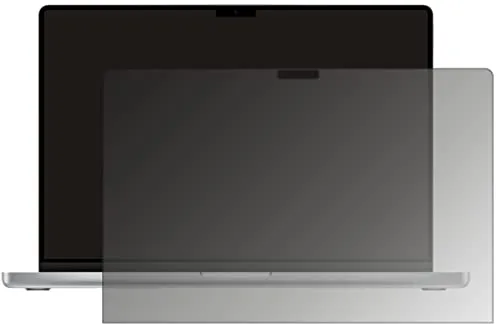 dipos I Sichtschutz-Folie matt kompatibel mit Apple MacBook Pro 16 Zoll (2021) Blickschutzfolie Display-Schutzfolie Privacy-Filter