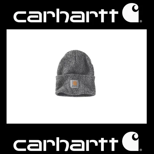 Original ! CARHARTT unisex Herren Damen Mütze A18 Rippstrick Beanie Pfeffer