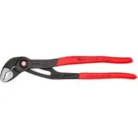 Knipex Wasserpumpenzange 87 21 300 Cobra QuickSet - Zangen mit Schnelleinstellung, 25 Einstellpositionen und robuster Bauweise aus Chrom-Vanadin-Elektrostahl für präzises Greifen und Halten. Made in Germany.