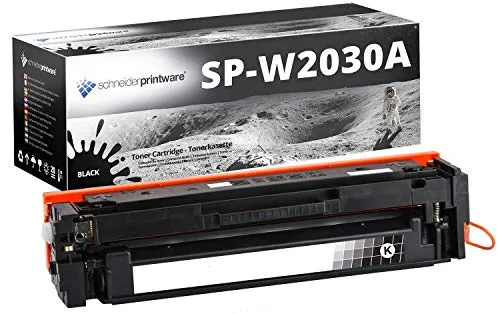 schneiderprintware [Mit Original-Chip | wiederverwendet] Toner kompatibel für 415X 415A W2030A schwarz für HP Color Laserjet Pro MFP M454 DN dw M479 dw fdn fdw fnw | Keine UPDATEPROBLEME|