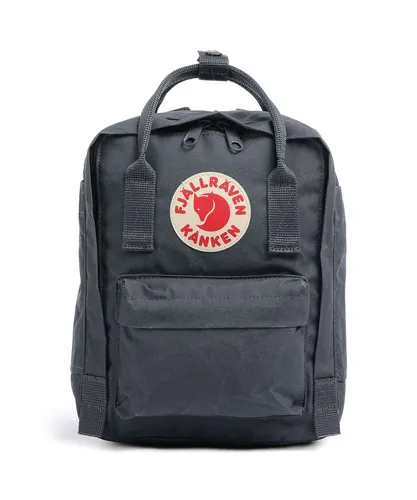 Fjällräven Kånken Mini graphite (031) ONESIZE - Kompakter Rucksack aus strapazierfähigem Vinylon F, ideal für Kinder und Erwachsene. Mit herausnehmbarem Sitzkissen und wandelbaren Gurten für flexibles Tragen.