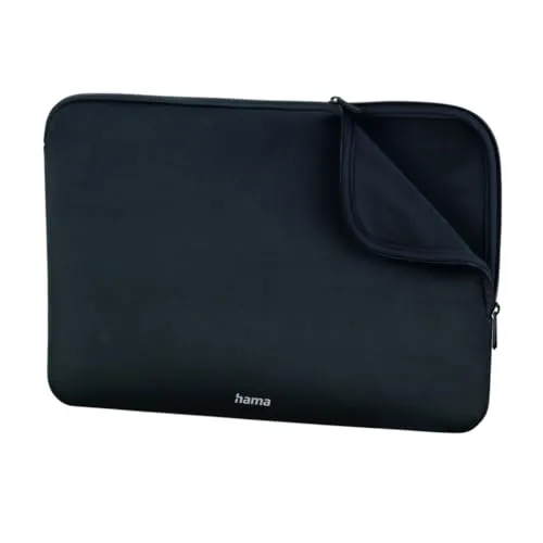 Hama Laptophülle 14,1 Zoll (35,8 cm) (Neopren, Schutz für Laptop, bis zu 36 cm), Schwarz