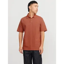 Jack & Jones Poloshirt JPRCCWILLIAM WASH SS POLO SN rot M (50)
