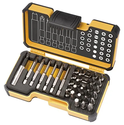 FELO 2073516 XS Strongbox 35-tlg. Premium BitBox - Werkzeug-Sets mit 35 hochwertigen Bits und Bithalter, ideal für präzise Arbeiten und höchste Ansprüche.