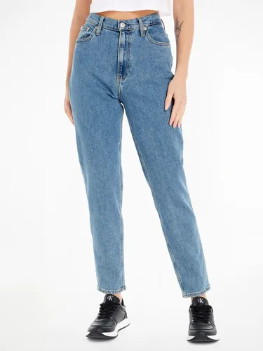 Calvin Klein Jeans MOM JEAN Konisch zulaufend Damen - Stylische Damenjeans im Five-Pocket-Style mit optimaler Passform und hohem Tragekomfort. Ideal für Büro und Alltag, aus nachhaltiger Baumwolle gefertigt.