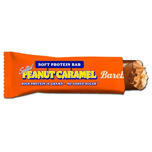 Barebells Soft Protein Bars (12 Stück) - Sportnahrung mit cremiger Textur und festem Biss, ideal für aktive Lebensstile. Proteinreicher Snack mit weichem Kern und überraschenden Schichten, perfekt für unterwegs.
