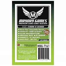 Mayday Games Premium North Sea Compatible Sleeves (50 Stück) 54x86mm - 7161 - Kartenhüllen 303074