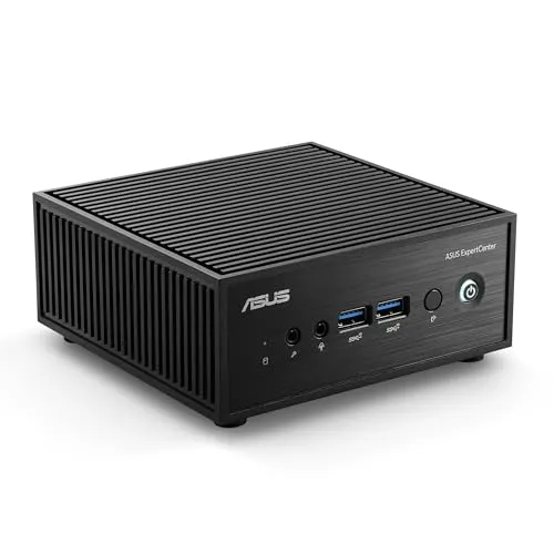 ASUS PN42 Mini PC - Intel N200, 32 GB RAM, 1000 GB SSD, lüfterlos für geräuschlosen Betrieb und ideales 4K-Entertainment