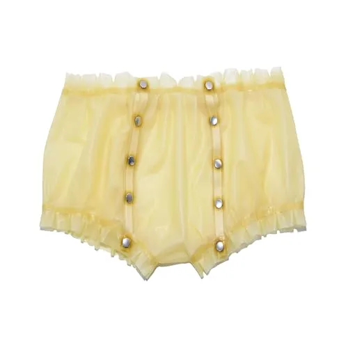 Latex Windelhose mit Knöpfen Size:S - Leder & Latex Unterhosen & Strings für Männer, bietet eine extravagante Passform und ein stylisches Design für einen sexy Look.