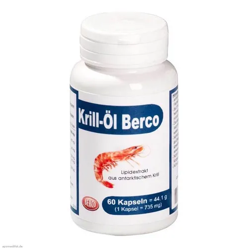 Krillöl Berco Kapseln Inhalt: 44 g