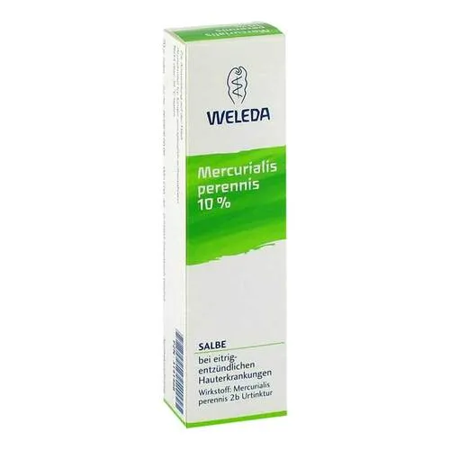 MERCURIALIS PERENNIS 10% Salbe 25 g - MERCURIALIS PERENNIS 10% Salbe 25 g, ideal zur Unterstützung der Hautpflege, in praktischer 25 g Tube für den täglichen Gebrauch.