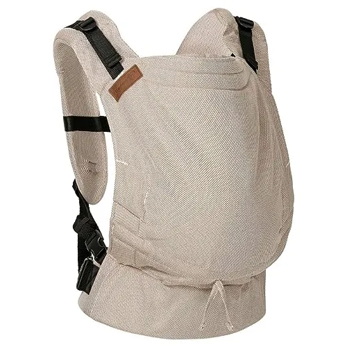 Hoppediz Buckle - Babytrage für Neugeborene - Babytragen, ergonomisch und mitwachsend bis 20 kg, unterstützt gesunde Hüftentwicklung und sorgt für optimalen Tragekomfort.