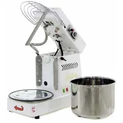 Famag Grilletta IM 5-S Spiralkneter - 10 Geschwindigkeiten für perfekte Teige - Großküchentechnik mit kippbarem Kopf und 10 Geschwindigkeiten, ideal für Pizza, Brot und mehr. Perfekt für kleine bis mittlere Teigmengen bis 5 kg.