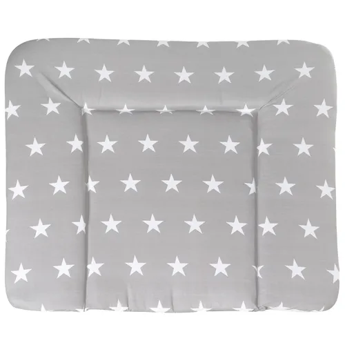 roba® Wickelauflage Little Stars 85x75 cm - Wickelauflage mit weicher Polsterung, ideal für die Babypflege. Pflegeleicht und abwischbar, sorgt für Komfort und Sicherheit beim Wickeln.