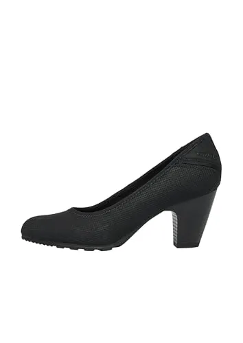 s.Oliver Pumps schwarz 36 EU - Elegante s.Oliver Pumps in Größe 36 EU, mit 7,5 cm Trichterabsatz. Ideal für festliche Anlässe, bieten sie dank des bequemen Slip-on-Verschlusses hohen Tragekomfort.
