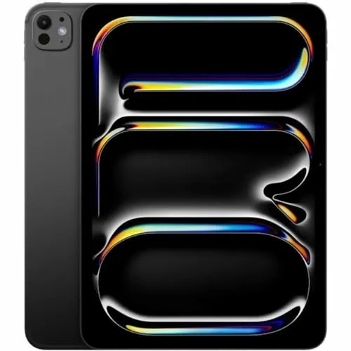 Apple 11" iPad Pro (M4) - Ultra Retina XDR Display, 512 GB, 12 MP Kameras, LiDAR Scanner, WLAN 6E und 5G, perfektes Tablet für Kreative und Mobilarbeiter