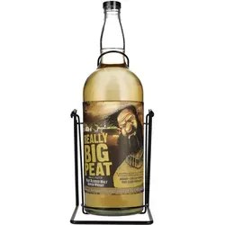 Douglas Laing BIG PEAT Islay Blended Malt 46% Vol. 4,5l - Whisky mit einem einzigartigen rauchigen Geschmack und langanhaltendem Abgang, ideal als Geschenk und in stilvollem Schwenkständer.