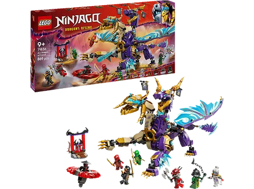 LEGO Ninjago Minifigur - Wyldfyre mit Accessoires - Set 71836