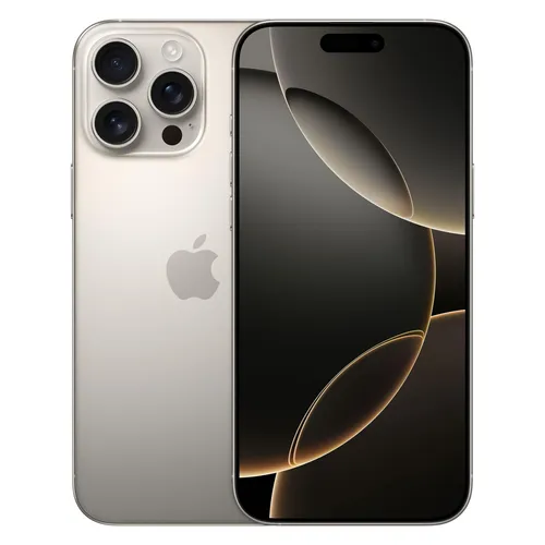 iPhone 16 Pro Max 256GB Titan Natur - Handys & Smartphones mit 6,9" Super Retina XDR Display, A18 Pro Chip und Pro-Kamerasystem für professionelle Fotos und Videos.