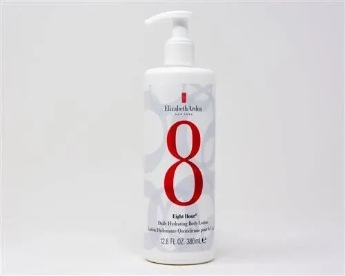 Elizabeth Arden Eight Hour Daily Hydrating Body Lotion 380 ml - Bodylotion mit langanhaltender Feuchtigkeit, angereichert mit Sheabutter und Avocado-Öl, schützt trockene Haut und sorgt für ein strahlendes Hautbild. Ideal für die tägliche Anwendung!