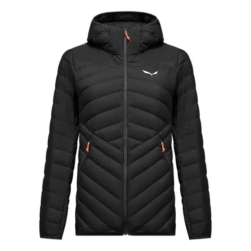 Salewa Brenta RDS Down Damen Tourenjacke - Schwarz - Größe 36 - Funktionsjacke für Damen, ausgestattet mit hochwertiger RDS Daunenfüllung für optimale Wärmeisolierung und Komfort bei Outdoor-Aktivitäten.