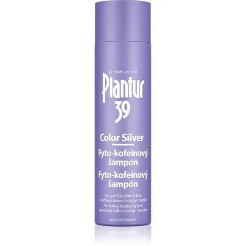 Plantur 39 Color Silver Koffein Shampoo neutralisiert gelbe Verfärbungen 250 ml