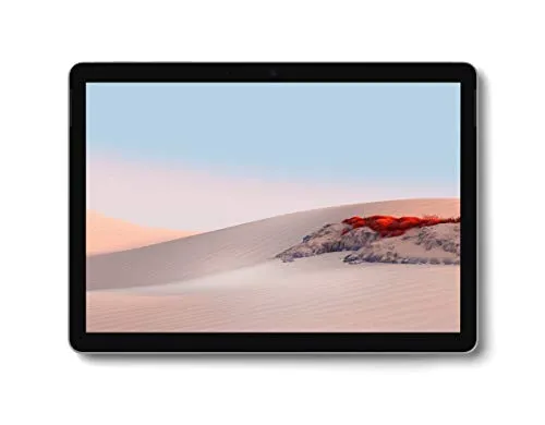 Microsoft Surface Go 2 mit Intel Core m3-8100Y (10.5-zoll, 4GB RAM, 64GB SSD) Platin (Generalüberholt) 2020
