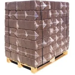 HOLZBRX ® RUF Rindenbriketts - Gluthalter für langanhaltende Wärme - Brennstoffe mit einer Glutdauer von 8-10 Stunden. Hergestellt aus reiner, gewaschener Baumrinde für unverwechselbare Heizleistung.