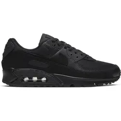 Nike Herren Air Max 90 Laufschuh, Black Black Black White, 42.5 EU - Laufschuhe mit innovativer Schaumstoff-Zwischensohle für optimalen Komfort und Gummiaußensohle für hervorragende Traktion und Haltbarkeit.