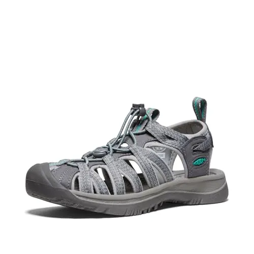 KEEN Herren TARGHEE III Wasserabweisend Wanderschuh MITTELGRAU/PFAUENGRÜN 43