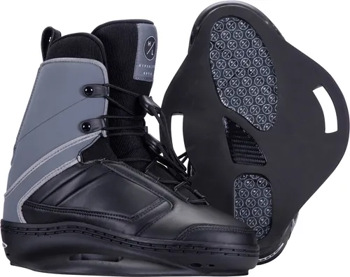 HYPERLITE OPTIC Boots 2025 - 32,5-35 - Die HYPERLITE OPTIC Boots 2025 - 32,5-35 bieten ein hochentwickeltes Closed-Toe-Design für junge Wakeboarder. Mit anpassbaren Schnürzonen und optimaler Unterstützung sind sie ideal für aufregende Wasserabenteuer.