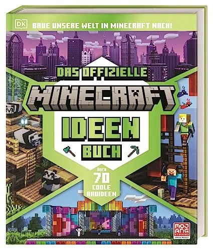 Das offizielle Minecraft Ideen Buch: Baue unsere Welt in Minecraft nach! - Medienwissenschaft - Über 70 kreative Bauideen für Minecraft-Fans ab 8 Jahren, von Pyramiden bis zur ISS.