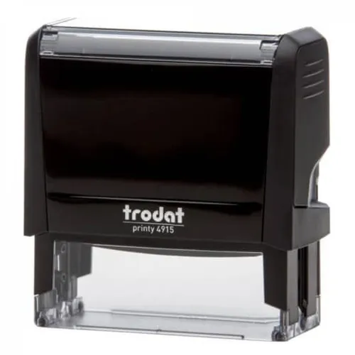 TRODAT Textstempel 4915 Printy mit Gutschein - Sonstige Büroutensilien, personalisierbar mit max. 7 Zeilen für individuelle Stempelabdrücke – ideal für Büros und kreative Projekte.