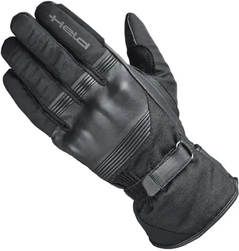 Held Polar 3 Motorrad Handschuhe - wasserdicht & atmungsaktiv - Motorradhandschuhe für optimale Kontrolle, ausgestattet mit Touchscreen-Funktion und Knöchelpolster. Ideal für Winter- und Herbstfahrten.