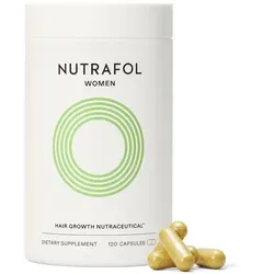 Nutrafol Frauen Haarwachstums-Supplement für dickeres, stärkeres Haar - Nutrafol Frauen Haarwachstums-Supplement mit 120 Kapseln für einen Monat. Unterstützt die Haarpflege und fördert das Haarwachstum. Ideal für tägliche Anwendung.