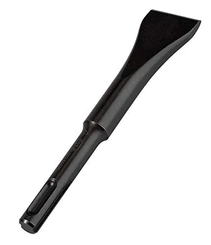 Rennsteig PCS Meißel 140x30 mm (Form breitflach, SDS-Plus, kurze Bauform, für beengte Bereiche, 45SiCrV6-Stahl vollvergütet) 212 14020
