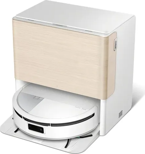 iRobot Roomba Max 705 Combo mit AutoWash-Dock - Saugroboter mit Mopp für alle Bodenarten, ideal für Allergiker und Tierhaare. Mit automatischer Reinigung der Moppbezüge und smarter Navigation für effiziente Reinigung.