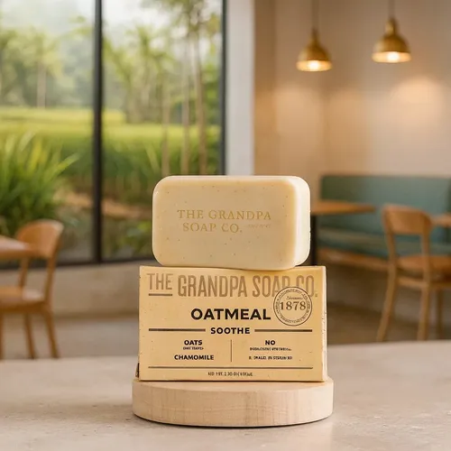 The Grandpa Soap "Oatmeal Soothe" mit Oat-Kamille Blend