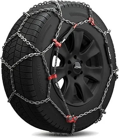 König XB-16 267 Schneeketten - Robuste Schneeketten für optimalen Grip und Sicherheit auf winterlichen Straßen, ideal für PKW und SUV.