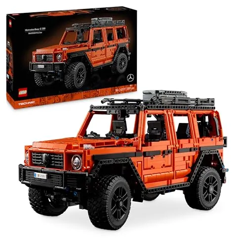 LEGO Technic Mercedes-Benz G 500 - Luxus-Geländewagen Bauset für Erwachsene mit authentischen Funktionen und detailreicher Bauanleitung