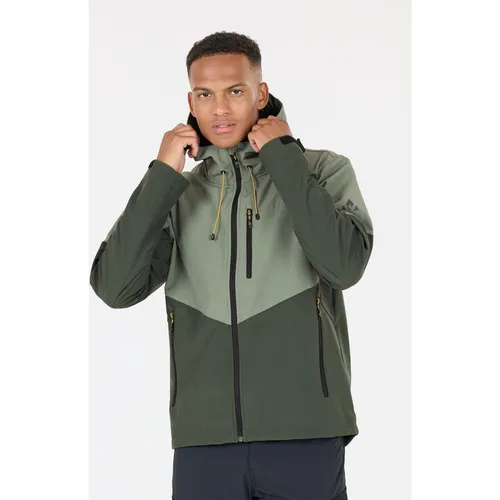 Whistler Rodney V2 M Softshell Jacket W-pro 8000 – Herrenjacke in Deep Forest - Funktionsjacke mit W-pro 8000 Technologie für optimalen Wetterschutz und Atmungsaktivität, perfekt für Outdoor-Aktivitäten.