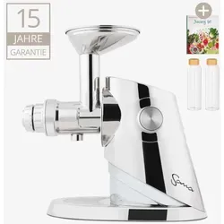 Sana 929 Ultimate Entsafter aus Edelstahl - Hochwertiger Saftgenuss - Entsafter aus 100% Edelstahl für maximale Saftausbeute: Kraftvoll und vielseitig mit 4 Geschwindigkeiten - ideal für gesundheitsbewusste Genießer.